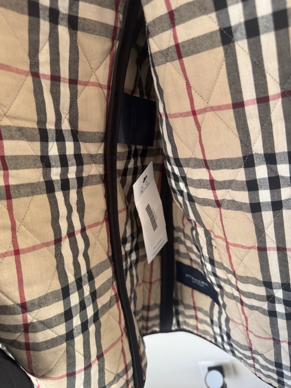 Vintage Burberry Britt Quilted Jacket Sz L - Picture 6 of 13